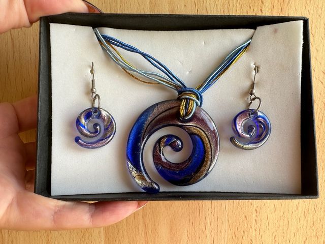 CONJUNTO CRISTAL DE MURANO