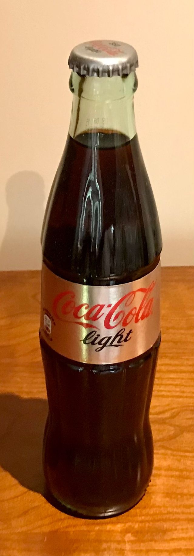 1 botella de Coca Cola Light, España, 350 ml