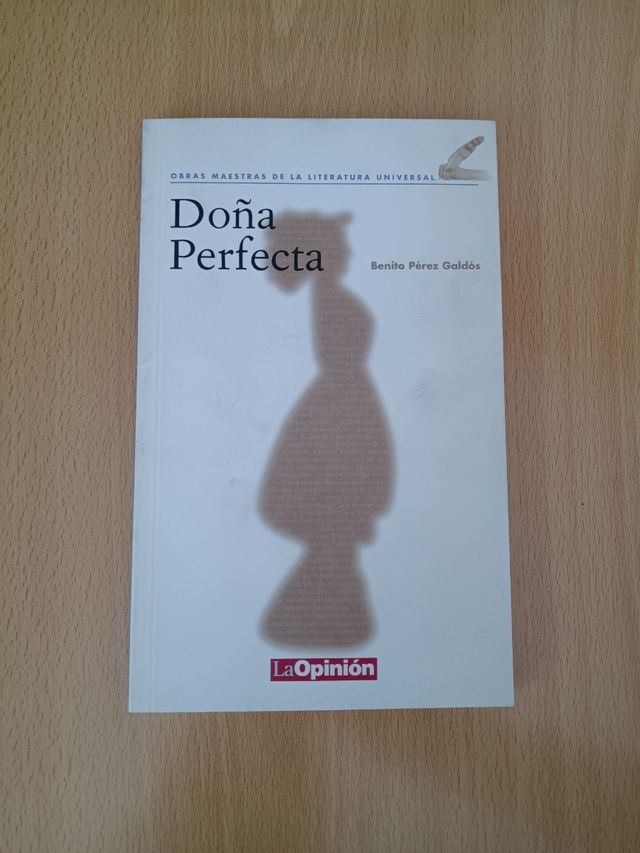 Libro "Doña Perfecta" de Benito Pérez Galdós