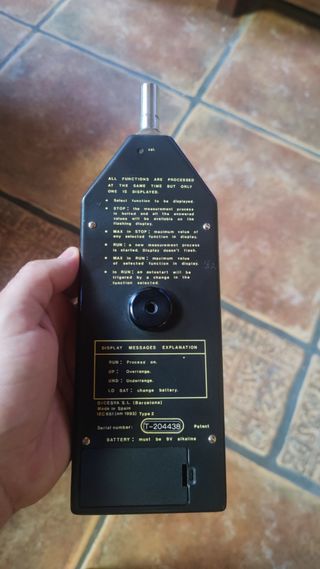 Sonómetro profesional