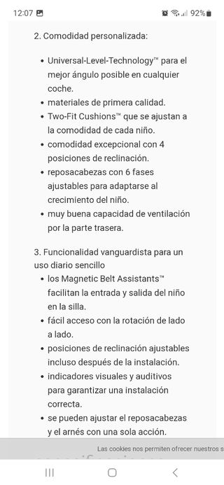 Silla coche desde nacimiento-4años