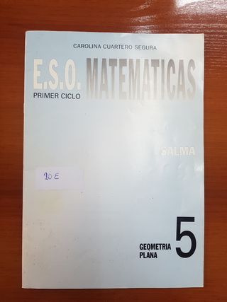Cuadernillo matematicas ESO geometria