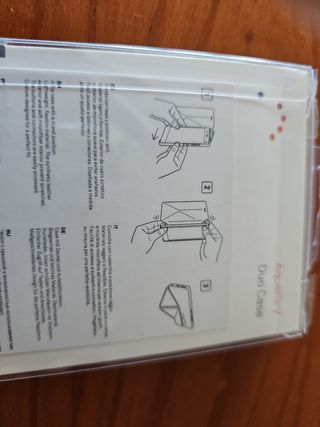 Funda tipo libro bq aquaris v