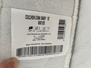 Colchón cuna 60x120