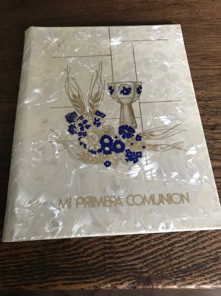 Lote de dos Album primera comunion