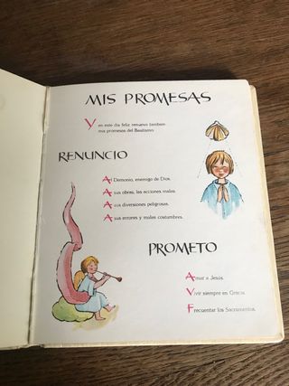 Lote de dos Album primera comunion