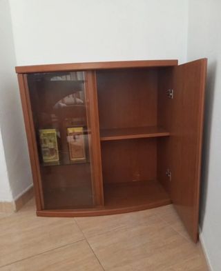 mueble vitrina estanteria