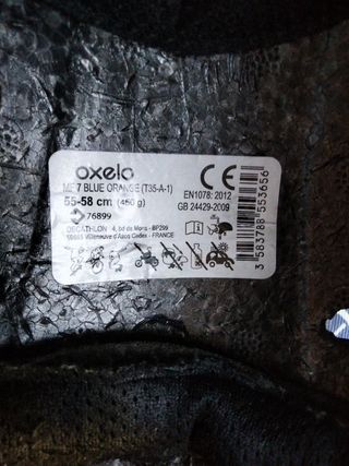 Casco para patinar oxelo