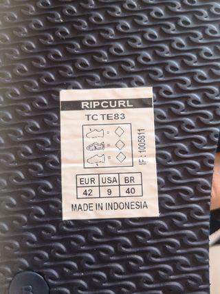 Chanclas RIPCURL Sin estrenar