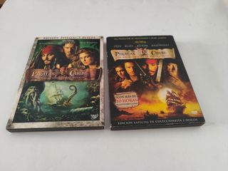 Piratas del caribe 1 y 2 ed especial dvd