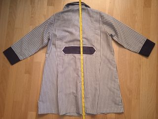 BATA Colegio o Guardería. T3 azul/blanca.