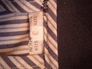 BATA Colegio o Guardería. T3 azul/blanca.