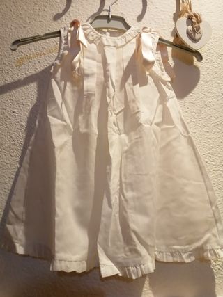 conjunto bebe bautismo o ceremonia