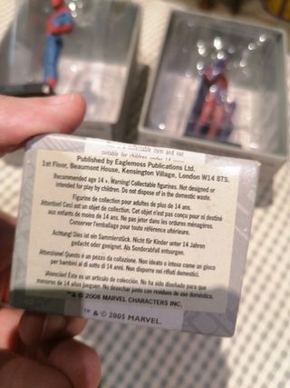 Figuras Marvel. Spiderman. Magneto. Worlfberine.