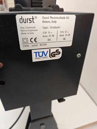 Ampliadora de fotos Durst B/N