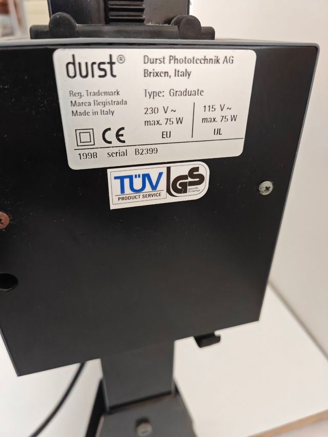Ampliadora de fotos Durst B/N