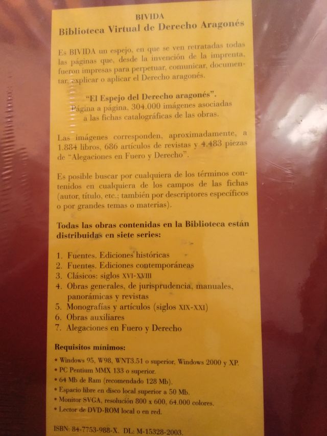 Biblioteca virtual de derecho aragonés