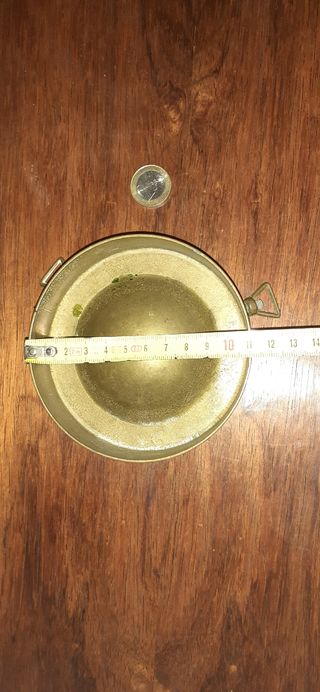 Bronce Ojo de Buey antiguo Figura náutica marinera