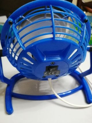 Ventilador Mini para PC, escritorio, oficina, etc