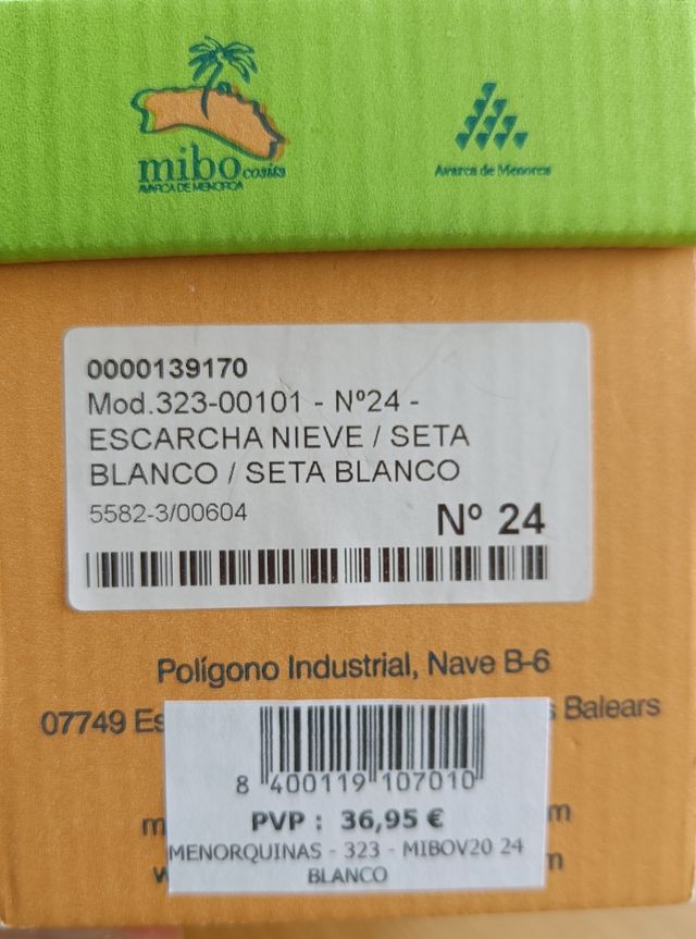 Menorquina Mibo n.24