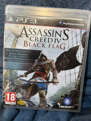 Juego PS3 ASSASSINS CREED IV BLACK FLAG