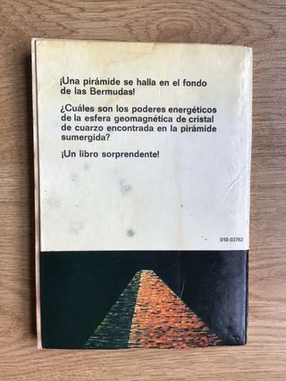 Lote libros profecías pirámides triangulo Bermudas