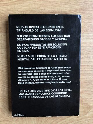 Lote libros profecías pirámides triangulo Bermudas