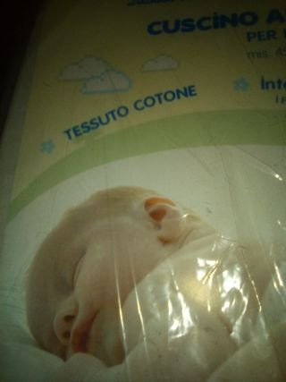 Cuscino antisoffoco x lettino