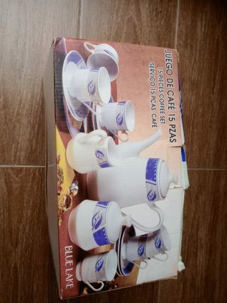 Juego de café a estrenar