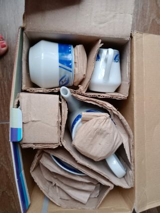 Juego de café a estrenar