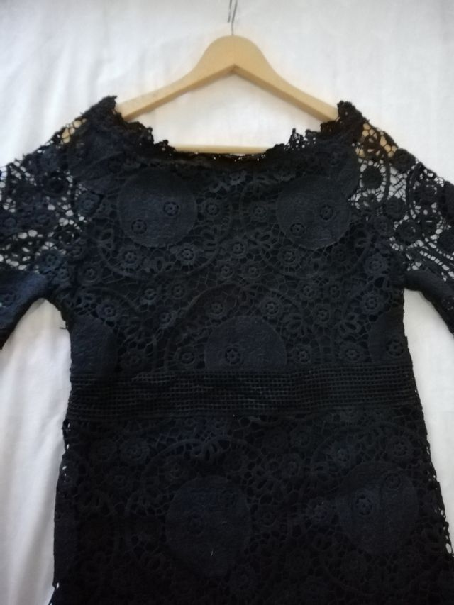 Precioso vestido calado