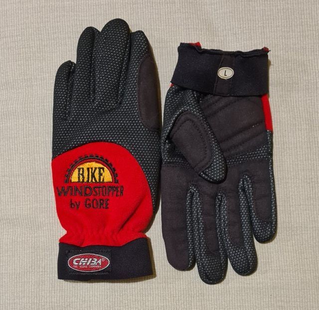 Guantes ciclismo Chiba. Windstopper.