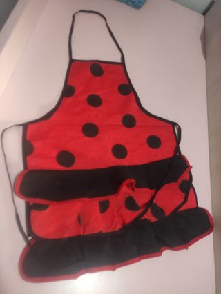 Delantal flamenco infantil