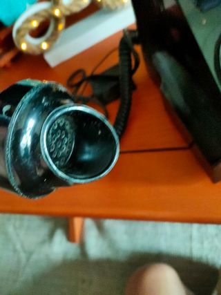 Teléfono antiguo baquelita
