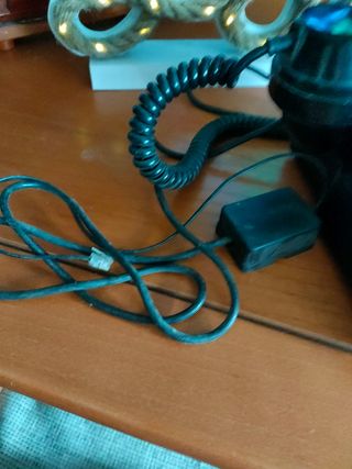 Teléfono antiguo baquelita