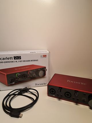 Targeta de sonido Focusrite