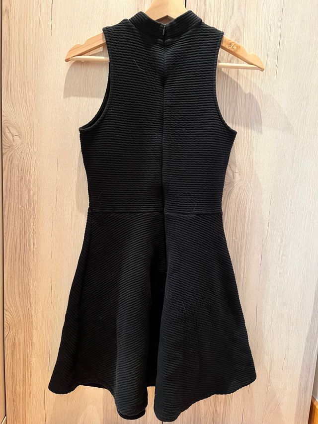 vestido mini black dress