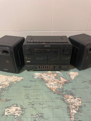 Sony Cassette CFS-W430 año 1980 - FUNCIONANDO