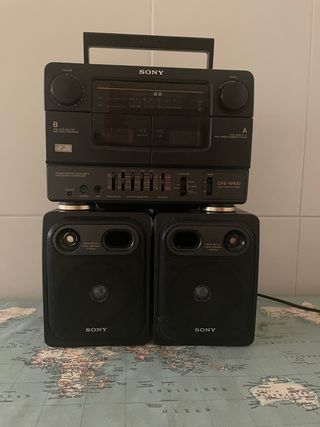 Sony Cassette CFS-W430 año 1980 - FUNCIONANDO