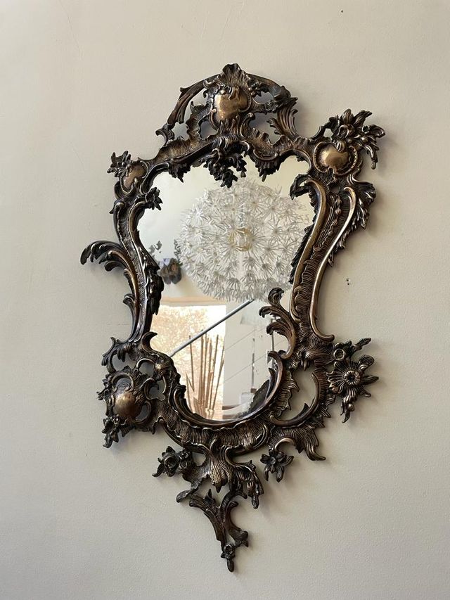 Espejo Rococo Bronce