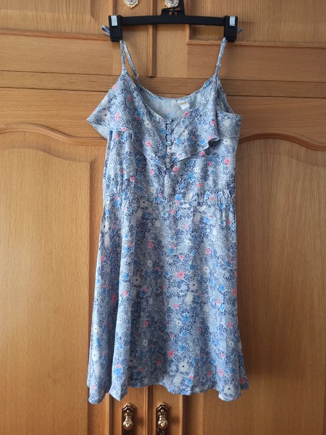 Vestido estampado de verano talla M