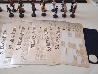 Figuras Napoleónicas de plomo RBA Ediciones