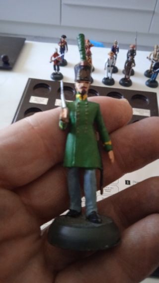 Figuras Napoleónicas de plomo RBA Ediciones