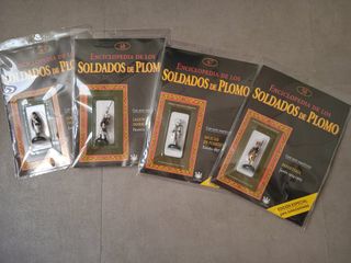 Figuras Napoleónicas de plomo RBA Ediciones