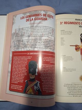 Figuras Napoleónicas de plomo RBA Ediciones