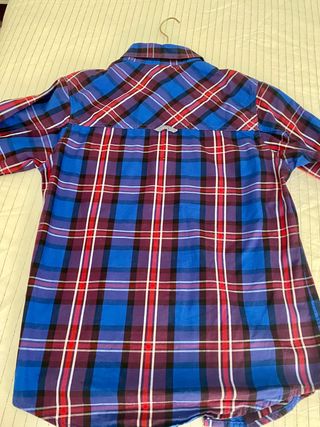 CAMISA CUADROS MARCA TIMBERLAND ORIGINAL.