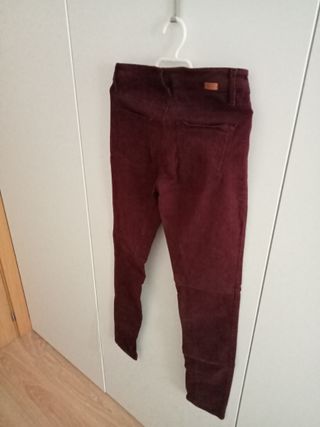 pantalón Massimo dutti granate