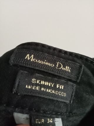 pantalón Massimo dutti negro