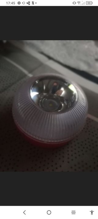 Luz baliza emergencia coche