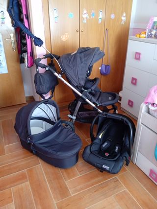 Carro de bebé 3 piezas